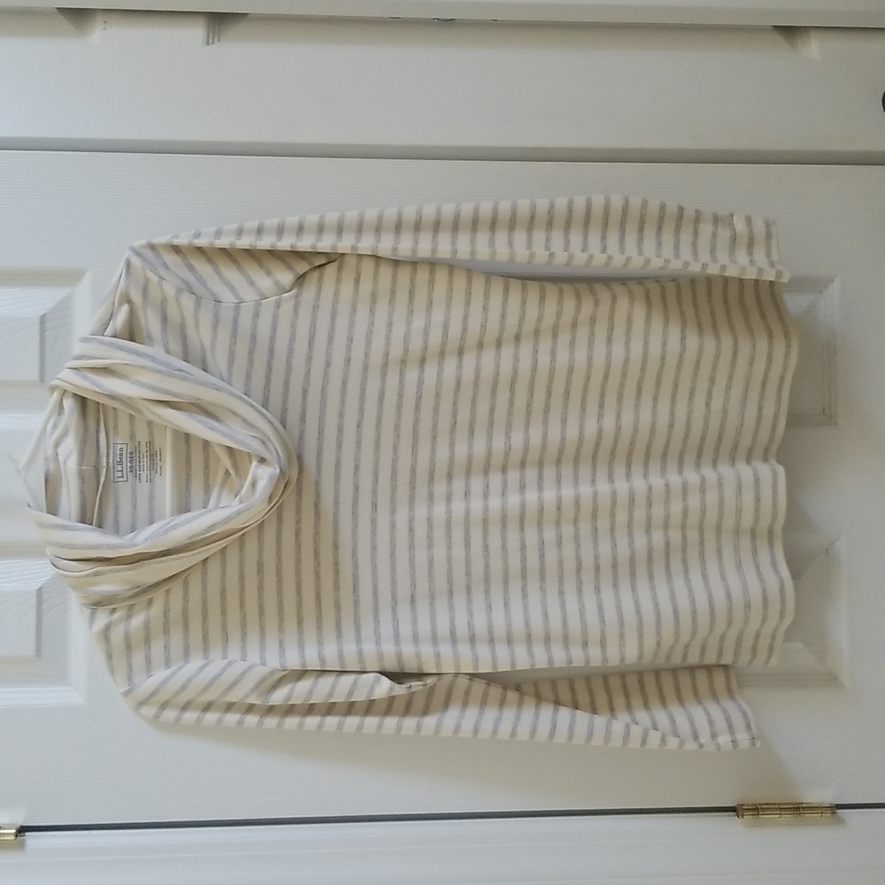 LL bean long sleeve cowl neck top